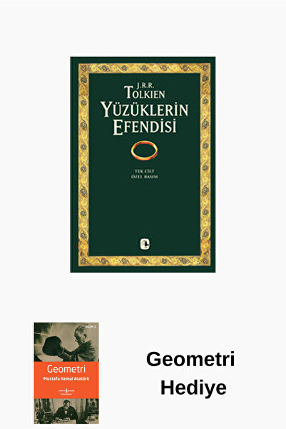 Metis Yayınları Yüzüklerin Efendisi - Tek Cilt Özel Basım + Geometri Hediye