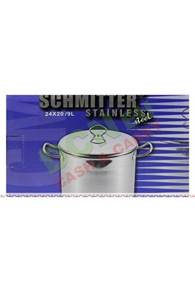 OEM SCHMITTER Тенджера от неръждаема стомана с капак 24 см 9 л 302.24 INC