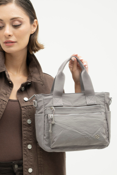 Matthew Cox Women's Shoulder Bag Gray Byn2537