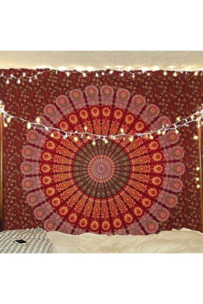 Bless International Indian Hippie Bohemian Psychedelic Peacock Mandala Wall H...