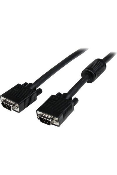 startech Καλώδιο VGA αρσενικό σε VGA αρσενικό, Μαύρο, 5μ (MXTMMHQ5M)