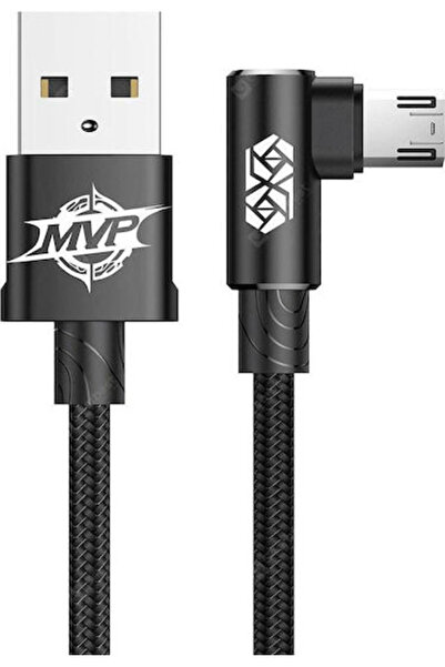 Baseus MVP 2μ Πλεγμένο Καλώδιο USB 2.0 σε micro USB (CAMMVP-B01)