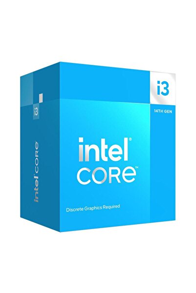 Intel Core i3-14100F 4-Core 3.5GHz CPU, Up to 4.7GHz, 12MB Cache