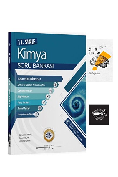 Bilgi Sarmal Yayınları BİLGİSARMAL 11.SINIF MAARİF MODEL KİMYA SORU BANKASI+Z...