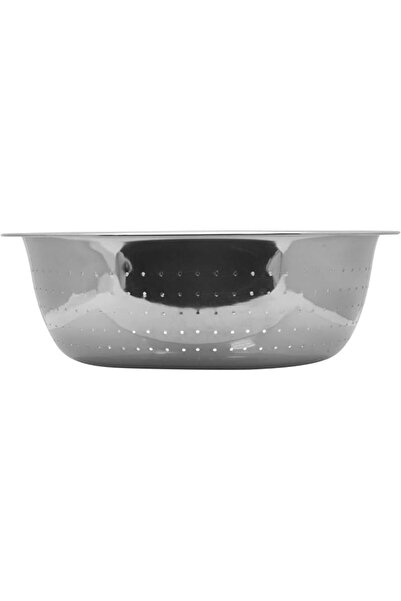 Rajvia Raj Stainless Steel Colander, 30cm, RCF011, Rice Strainer, Pasta Strai...