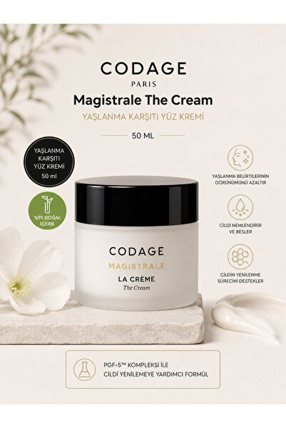 CODAGE PARIS كريم ماجسترال 50 مل - كريم العناية بالوجه الخاص بالبشرة الناضجة ...