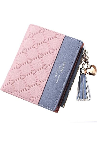 Valentoria Womens Small Wallet Mini Purse Bifold Slim Card Case Holder Zipper...