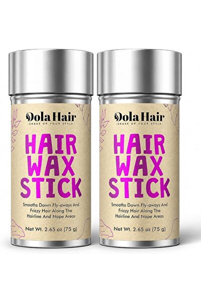 Dolahair Hair Wax Stick Flyaway Wax Stick for Hair Wig, Slick Back Hair Stick...
