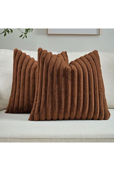 FUTEI Cream White Throw Pillow Covers 20x20 Inch Set of 2,Modern Fall/Winter ...