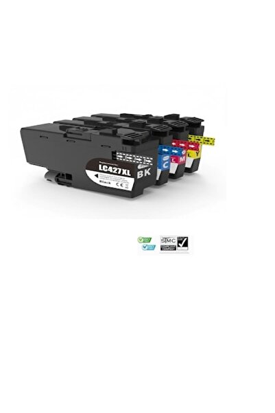 Ulm Cart Set de 4 cartușe de cerneală compatibile LC-427XL LC427XL negru - 11...