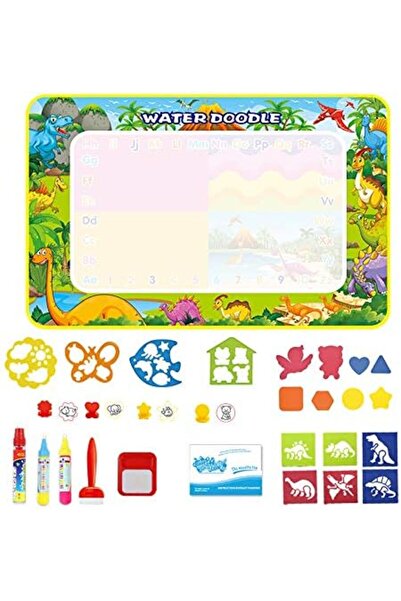Generic Kids Water Doodle Mat Coloring Mats & Drawing Pens Reusable Painting ...