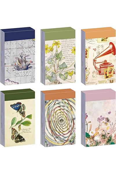 GENERAL 12 Sets 600 Sheets Washi Stickers for Journaling, Map Nature Celestia...