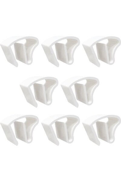 Morvena Picks Set de 24 de suporturi universale din plastic pentru jaluzele d...