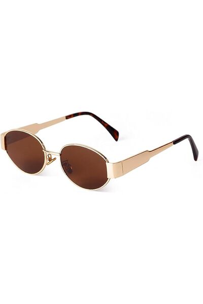 VIANEM VIA LEECA Retro Sunglasses for Women Men, 90s UV400 Protection Sun Gla...