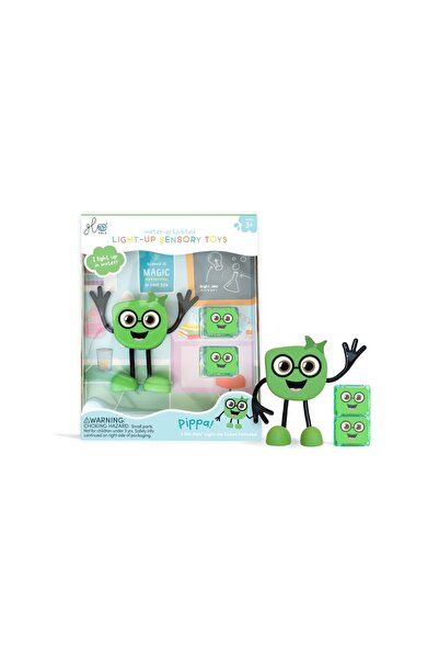 Glo Pals مكعبات استحمام مضيئة تتفاعل مع الماء - لعبة استحمام حسية، مناسبة للأ...