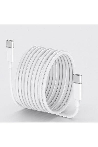 wiks 5M 100W Type-C - Type-C Şarj Kablosu, Hızlı Şarj Destekli Uzun USB-C Kablo