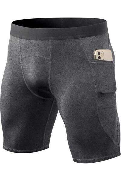 GENERAL SPVISE Compression Shorts Men Spandex Sports Shorts Workout Running G...