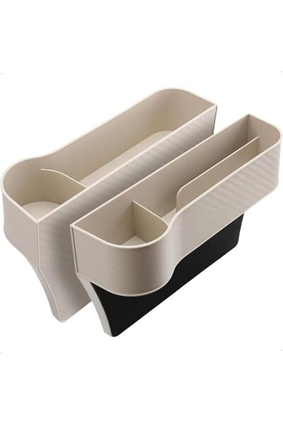 JOYZZZ Car Seat Gap Filler Organizer, 2 Pack Premium Plastic Car Seat Gap Sto...