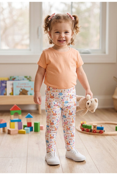 Fuar Baby Cotton Flexible Baby and Kids Tights - 9 Months - 5 Years