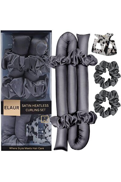 ELAUR Satin Heatless Curling Set-Hair Rollers for Heatless Curls | Overnight ...