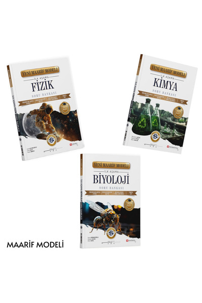 Bilgi Sarmal Yayınları Bilgi Sarmal Fizik Kimya Biyoloji Maarif Model Soru Ba...