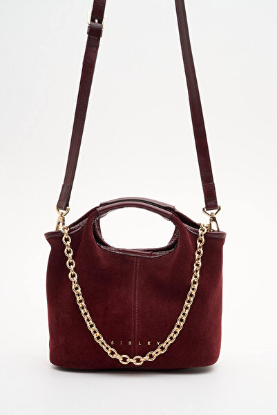 Sisley Women's Shoulder Bag Bordo Sly510