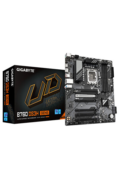 Gigabyte B760 DS3H GEN5 ATX Μητρική πλακέτα, LGA1700, DDR5, PCIe 5.0