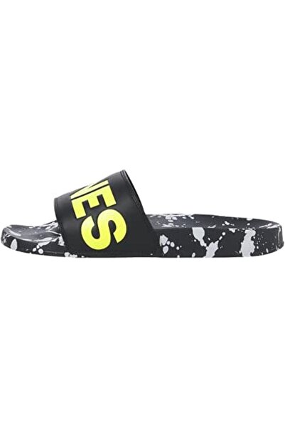 Jack & Jones Tech شباشب رجالية من JACK & JONES طراز JFWHYDE SPLATTER SLIDER