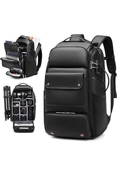Skycare حقيبة كاميرا احترافية، حقيبة ظهر للكاميرات DSLR وSLR والكاميرات بدون ...
