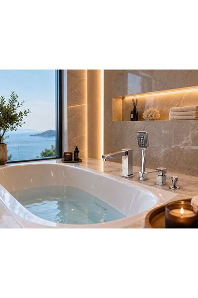 ACAR SU ARMATÜRLERİ Special Built-In Bathtub Faucet Acar Akb 01