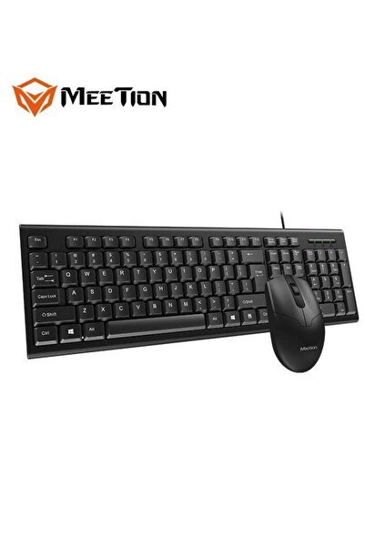 MeeTion USB Wired Combo C100 Waterproof design Classic full-size layout High-...