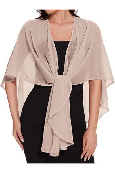 GENERAL Gosunny Women's Chiffon Shrugs Scarves and Wrap for Evening Dress She...