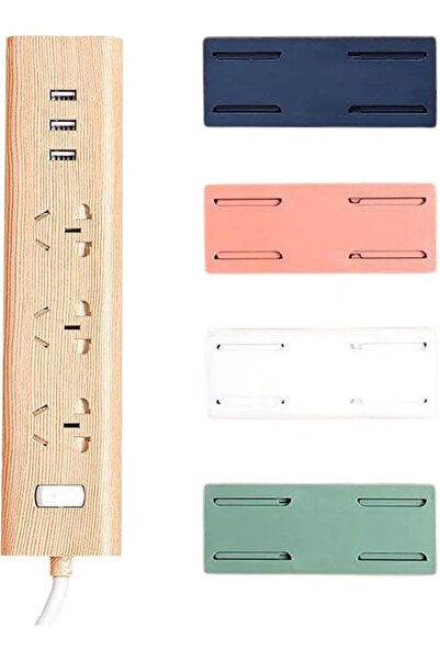 Choosey Punch Free Socket Holder - Wall Mount Power Strip Holder with Strong ...