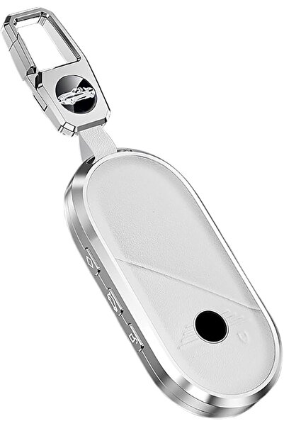 ontto Metal Car Key Case Key Case Key Case Protective Cover Fits BMW Mini Coo...