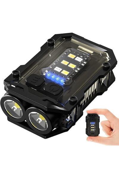 ToolHouse Mini Keychain Light, LED Flashlight, Rechargeable Portable Flashlig...