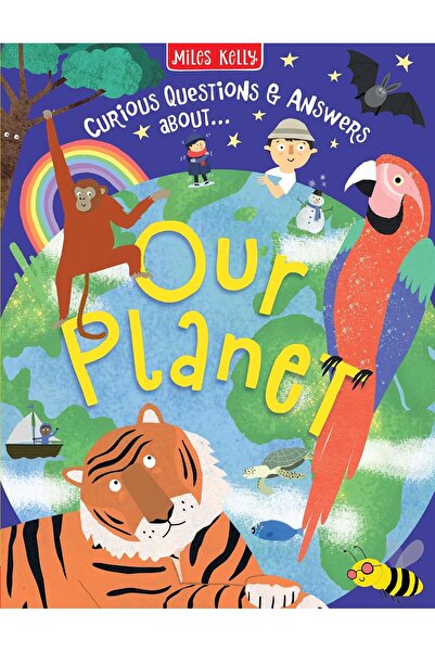 MILES KELLY Our Planet: A Humorous Non-Fiction Q&A Full of Amazing Facts for ...