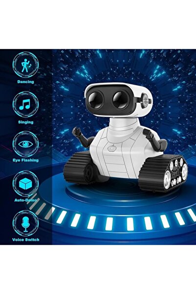 XICEN Robot Toys for Boys Girls, Rechargeable Remote Control Robots with Auto...