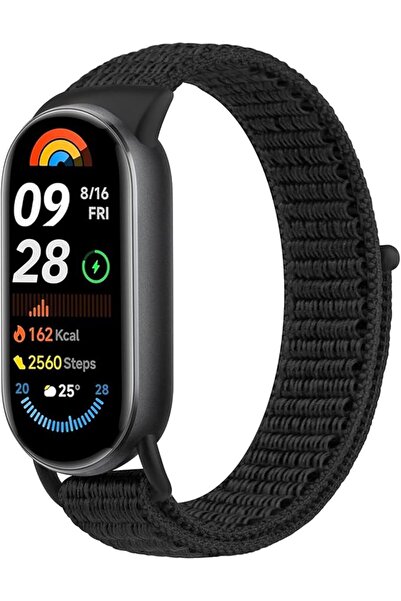 Zoye حزام نايلون لـ Xiaomi Mi Band10/9/8، حزام رياضي ناعم قابل للتعديل وقابل ...