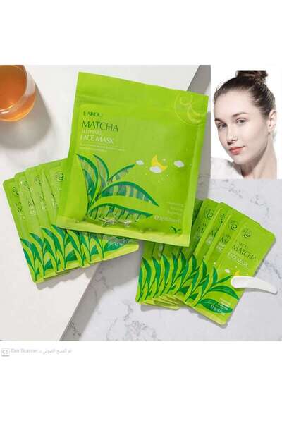 LAIKOU Laikou Matcha Overnight Facial Mask - 15 Sachets