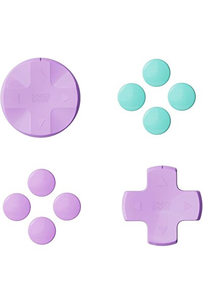 Skull & Co. Savage Raven by D-Pad Button Cap Set for Nintendo Switch 2 Joy-co...