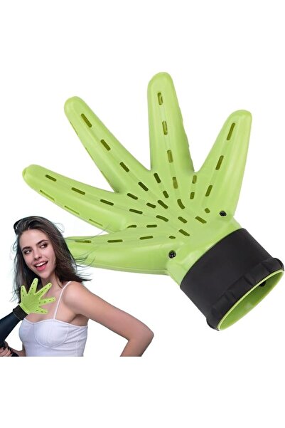 Generic ناشر هواء جديد لمجفف الشعر، ملحق مجفف شعر على شكل كف اليد، أداة تصفيف...