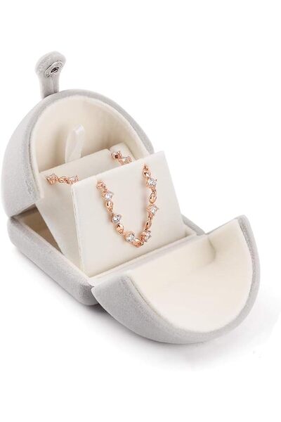 ASKIND Velvet Pendant Necklace Gift Box, Bracelet Jewelry Gift Box, Chain Nec...
