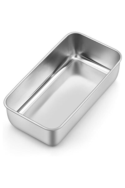 Generic P&P CHEF 9 inch Loaf Pan, Stainless Steel Bread Baking Pan, Metal Bak...