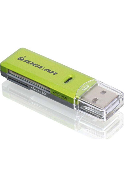 İogear Αναγνώστης καρτών SD microSD MMC Κωδικός: GFR204SD