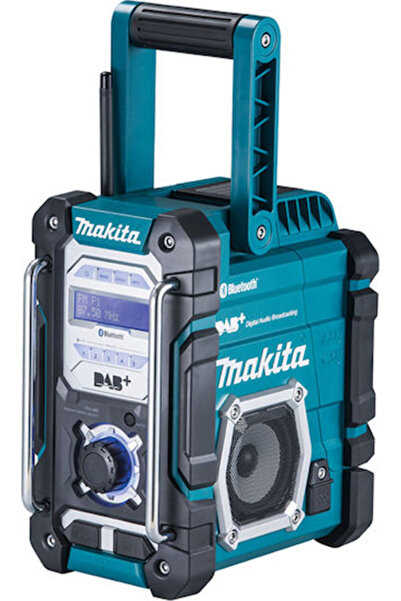 Makita DMR112 Επιτραπέζιο Ραδιόφωνο Επαναφορτιζόμενο DAB+ με Bluetooth Μπλε