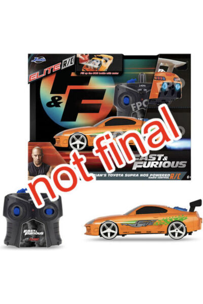 Jada Toys Γρήγοροι και Επικίνδυνοι 1995 Toyota Supra RC 1:24