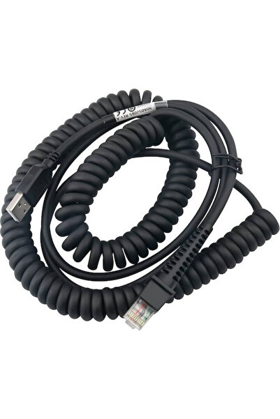 Datalogic Καλώδιο USB 2.0 Τύπου Α σπιράλ 5 μέτρα Μαύρο MPN 90A052289 SKU 2132...