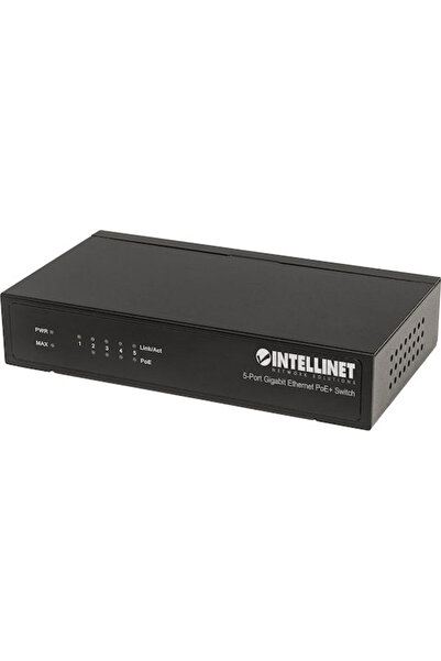 Intellinet 561228 Μη διαχειριζόμενος διακόπτης L2 PoE Plus με 5 θύρες Gigabit...