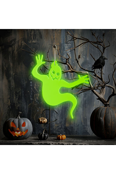 Alista Home Phosphorescent Halloween decoration, ghost, 15x12 cm, 2 pcs, plas...