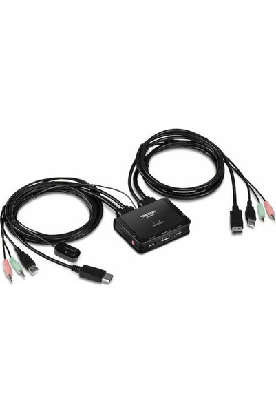 TRENDnet TK-220DPI Διακόπτης KVM & Δεδομένων με Ήχο DisplayPort USB